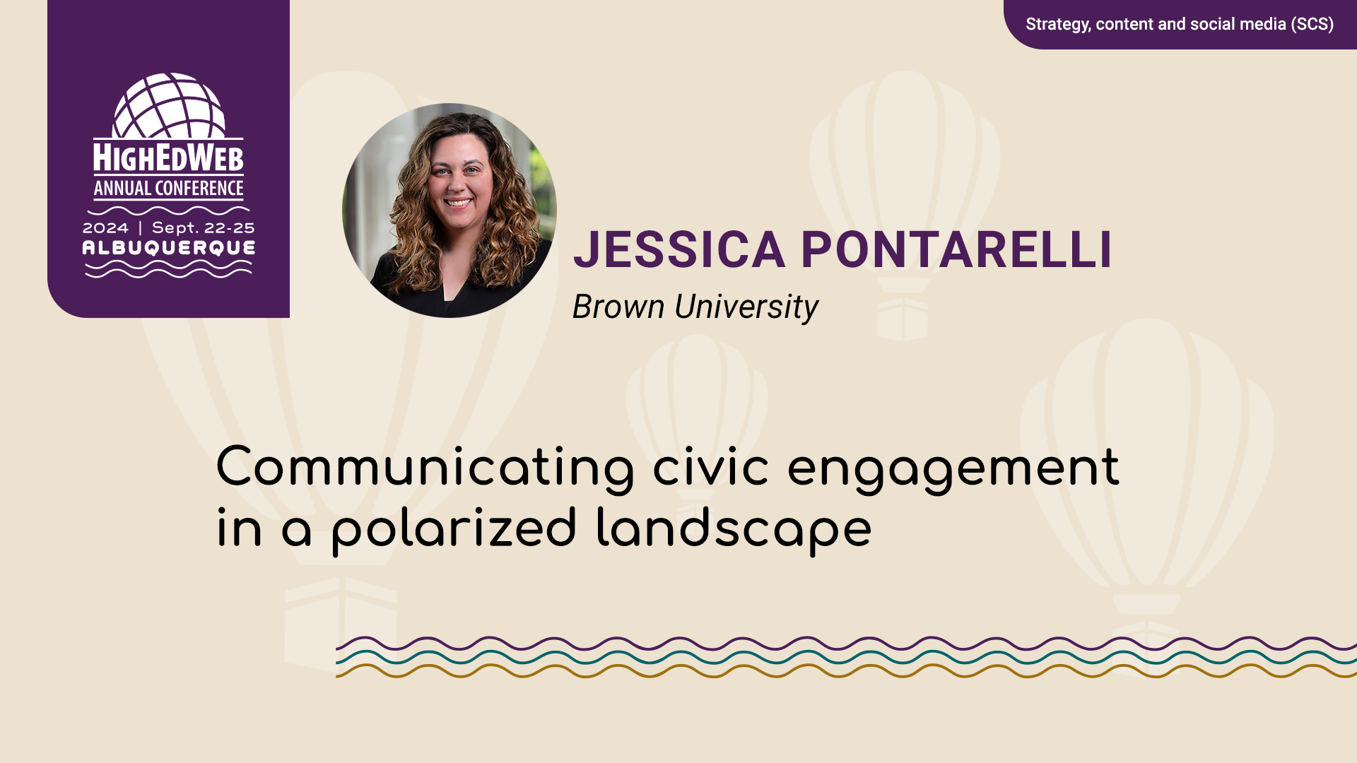 Communicating civic engagement in a polarized landscape at 2024 Annual Conference