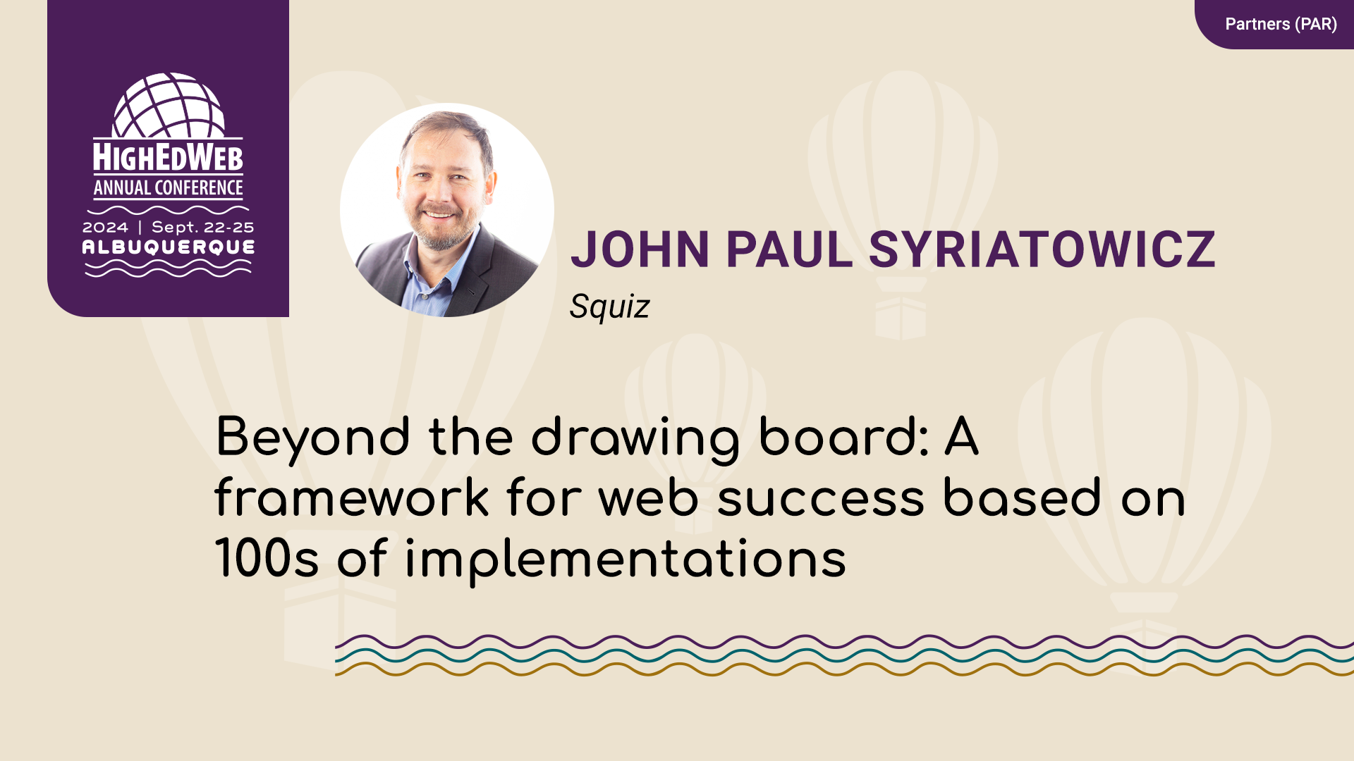 Beyond the drawing board: A framework for web success based on 100s of implementations at 2024 Annual Conference